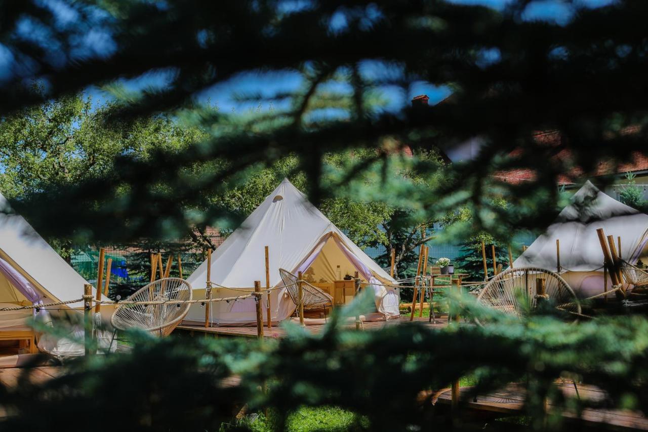 Valea Doftanei Glamping Hotel Teşila Exterior foto