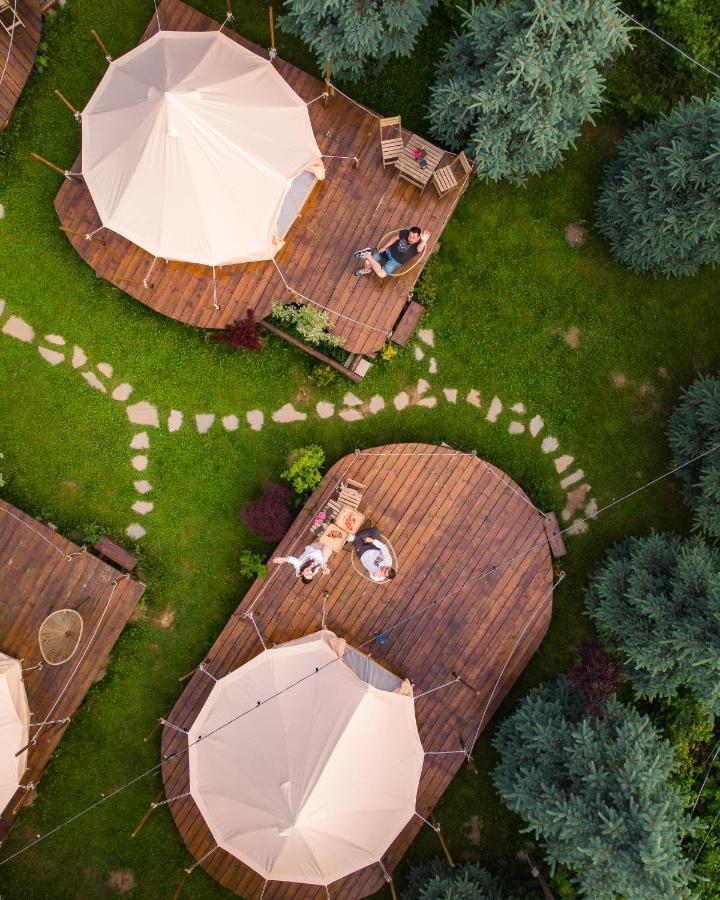 Valea Doftanei Glamping Hotel Teşila Exterior foto